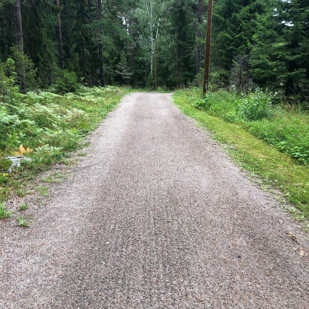 Krattat elljusspår