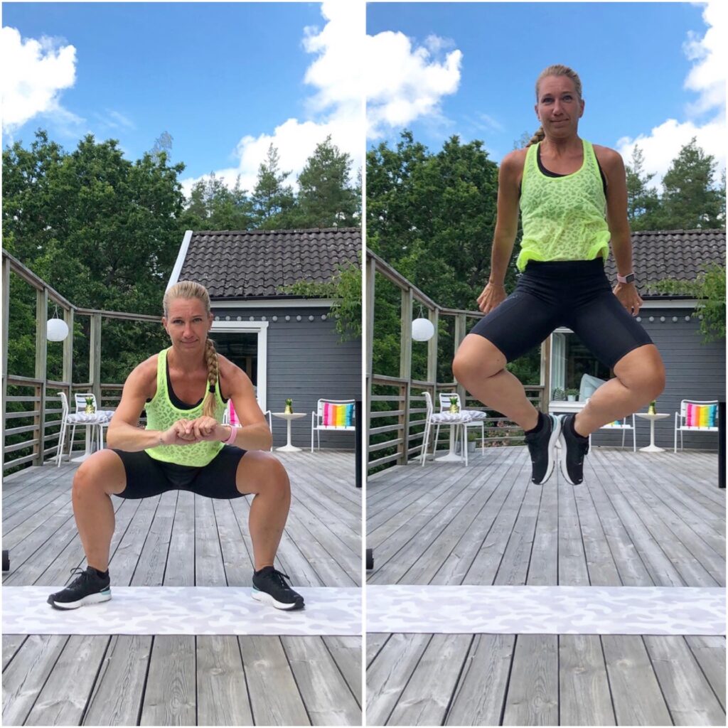 Sumosquat med hälklapp