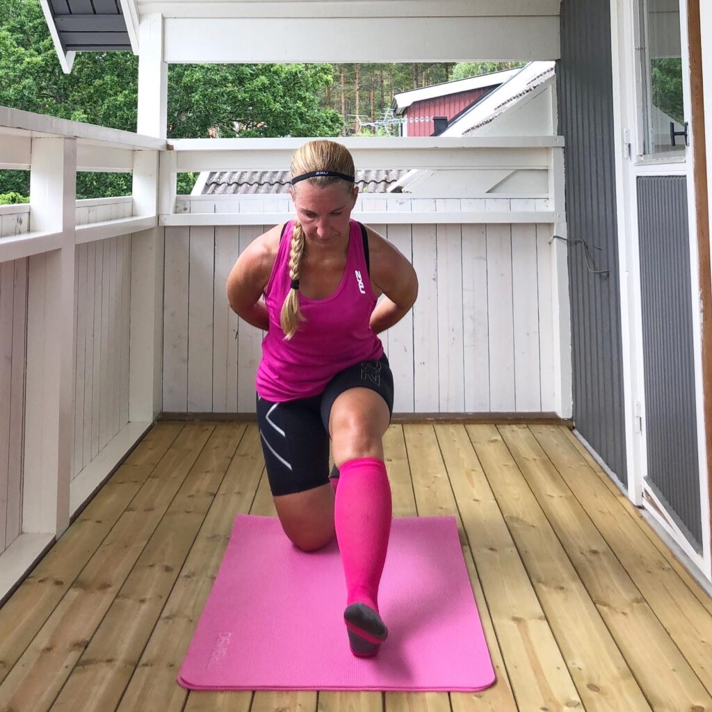 Stretcha baksida lår