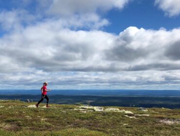 Löpning på fjället