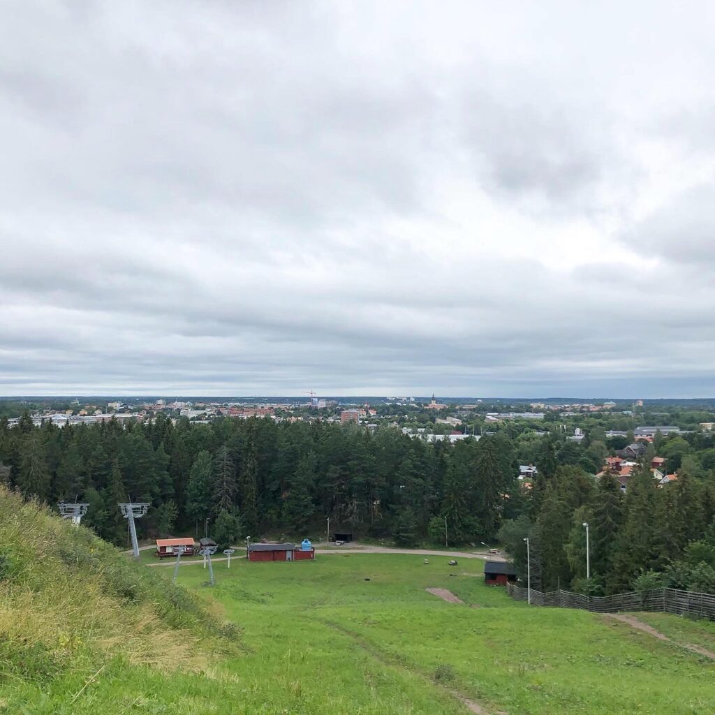 Utsikt från Hemlingbybacken 
