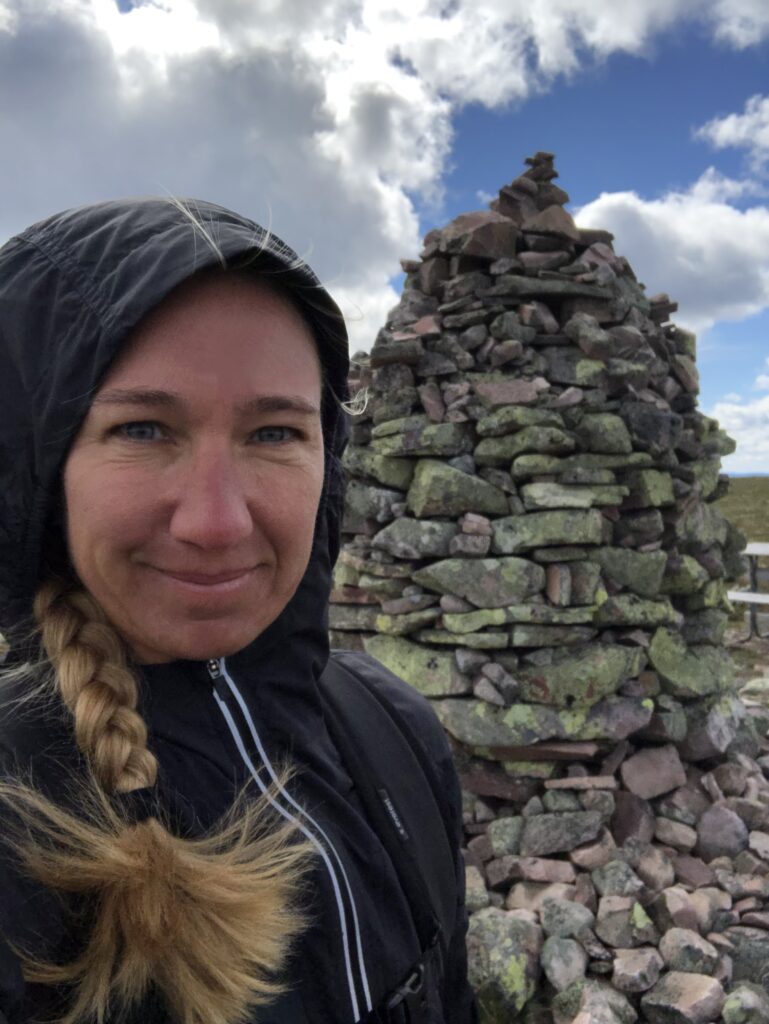 Vickan på toppen