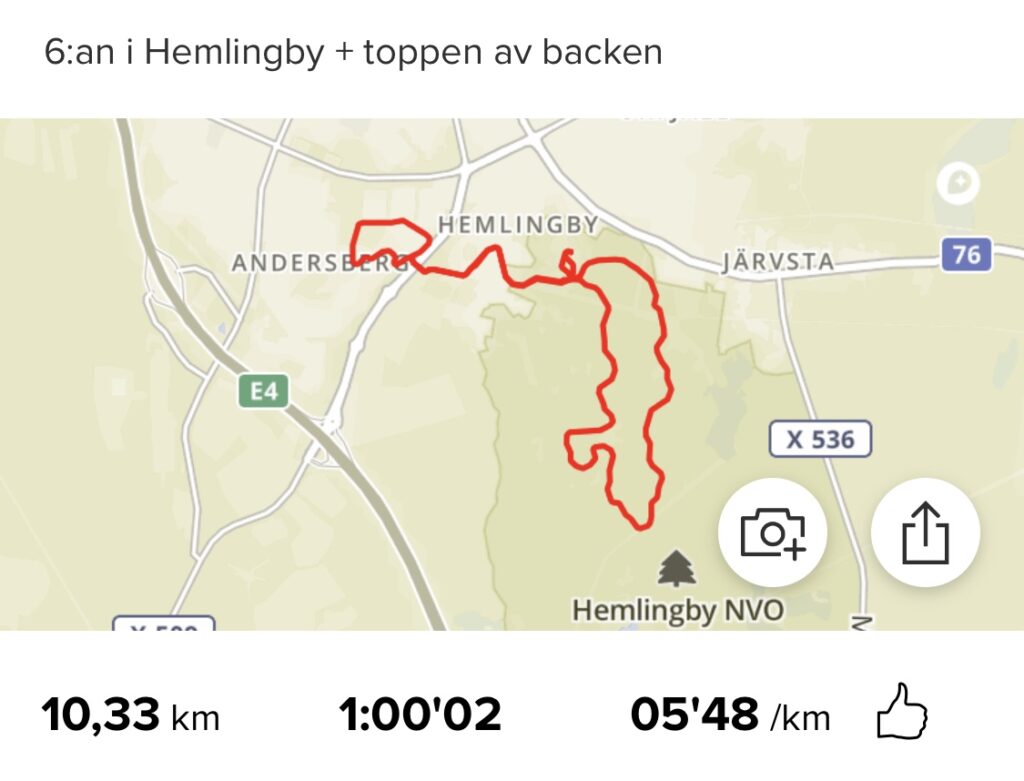 Avslutar juli med 10 km