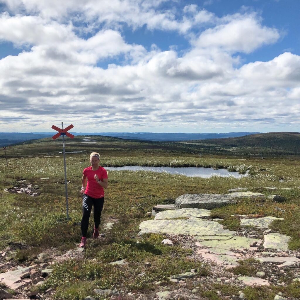 Löpning i fjällen
