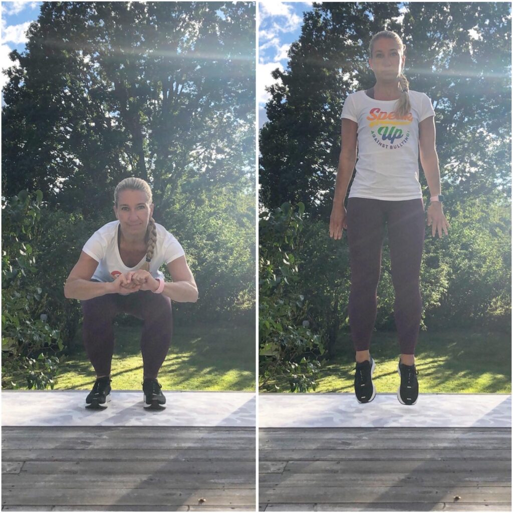 Dubbelstuds till squat