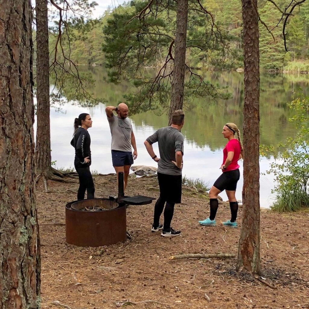 Starta dagen med löparvänner