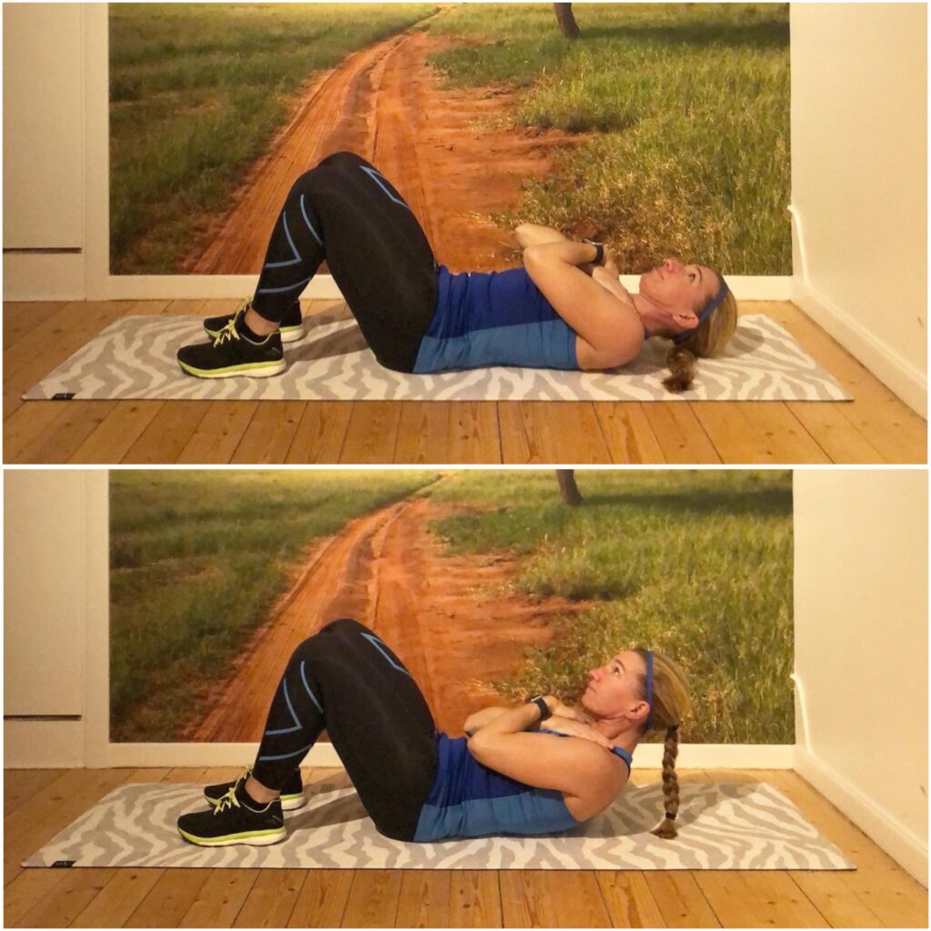 Tabata - crunches