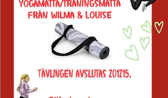 Decembertävling i samarbete med Wilma & Louise