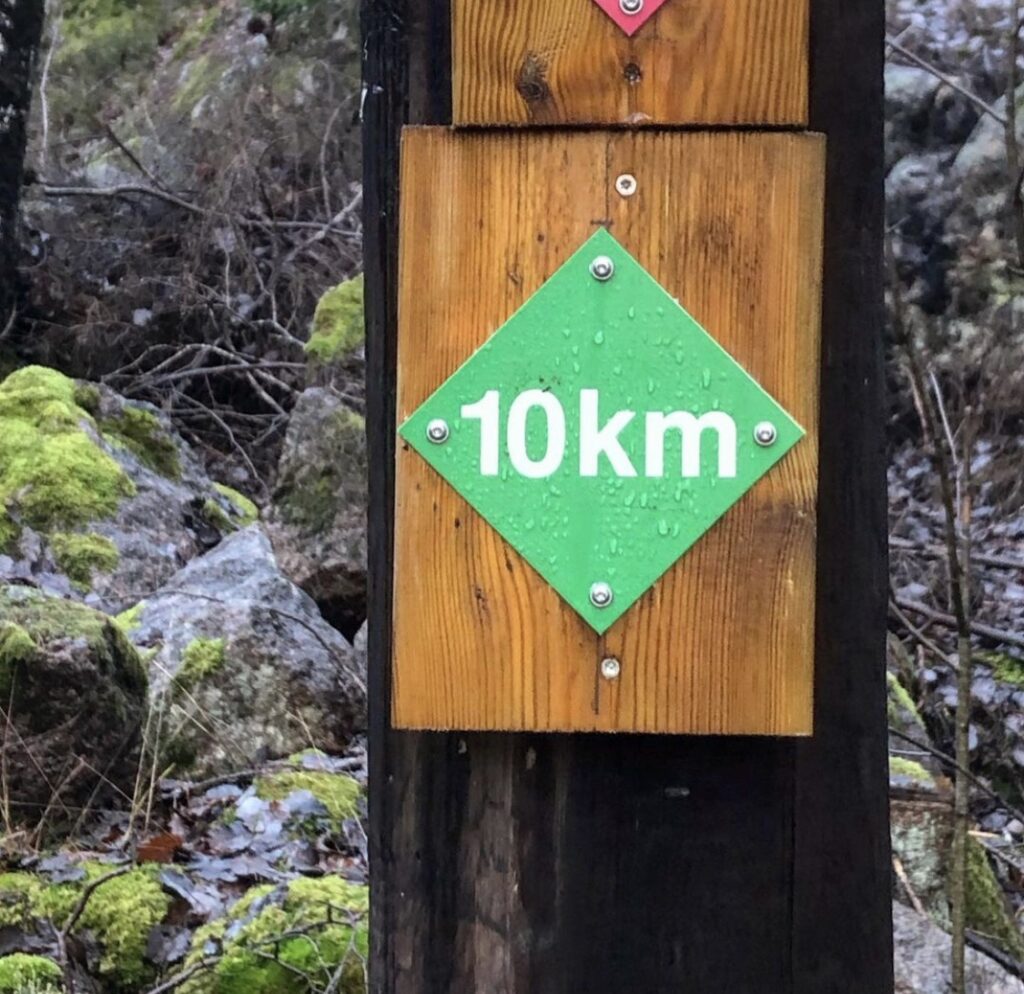 10 km - 1 mil