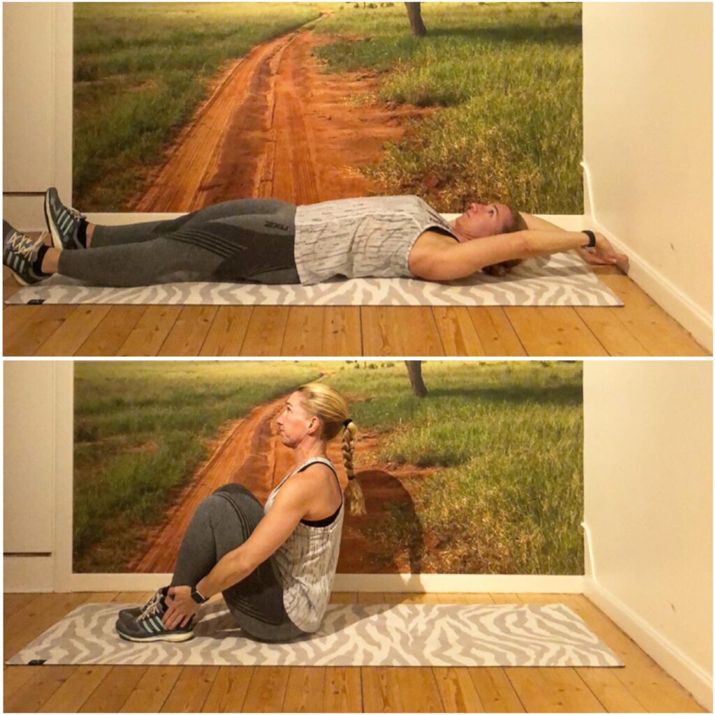 Situps - lång till kort