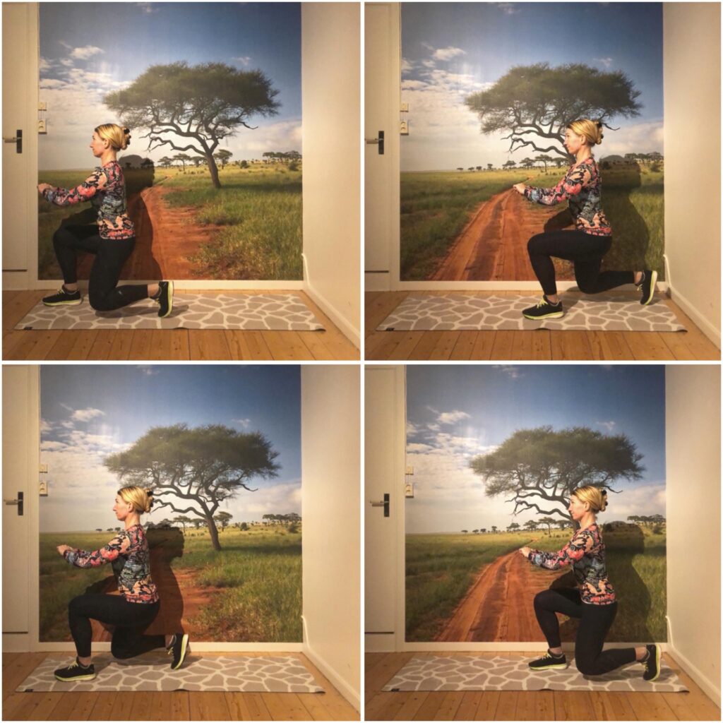 Utfall framåt och bakåt