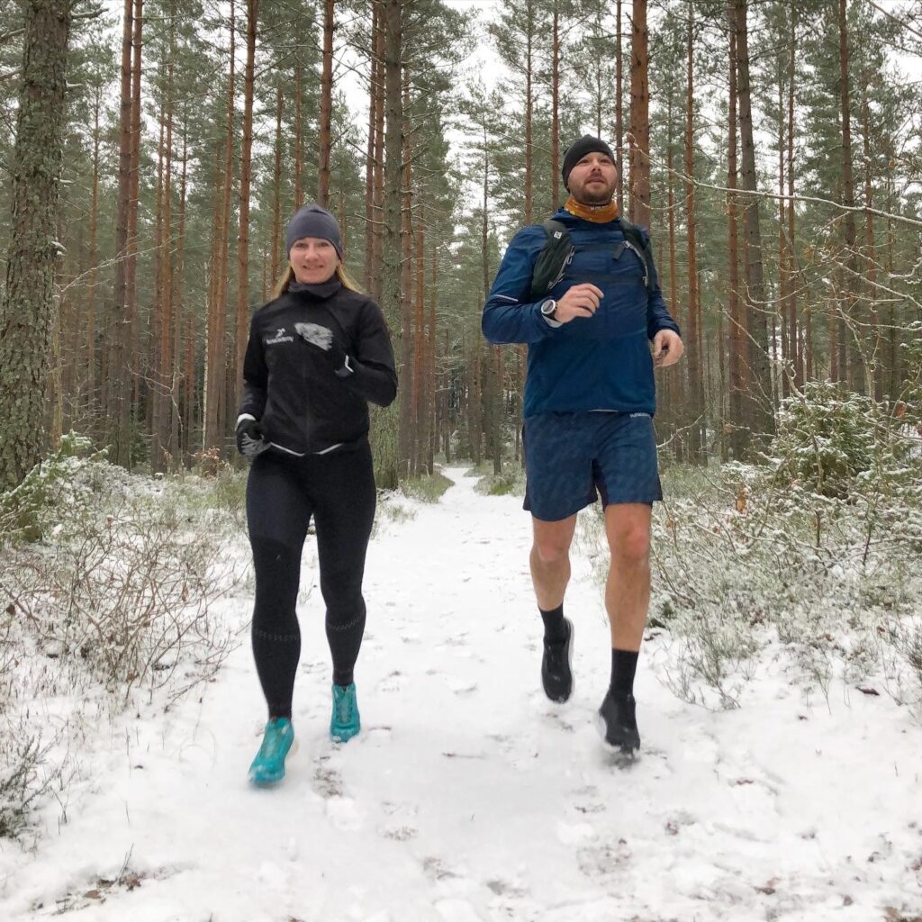 Andra löprundan och ett fredagshopp