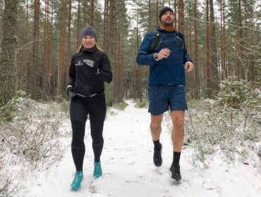 Andra löprundan och ett fredagshopp