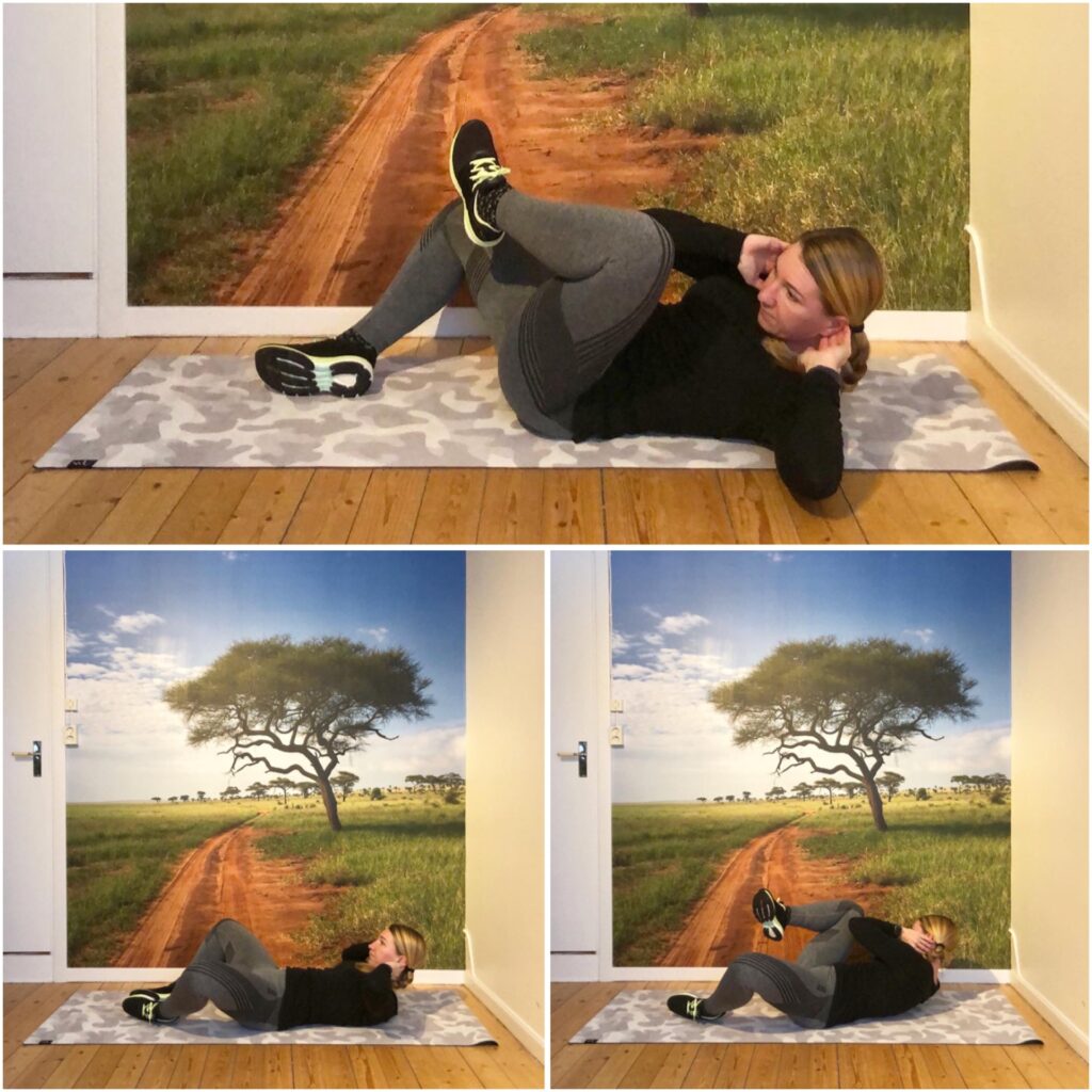 Sneda crunches med frogleg