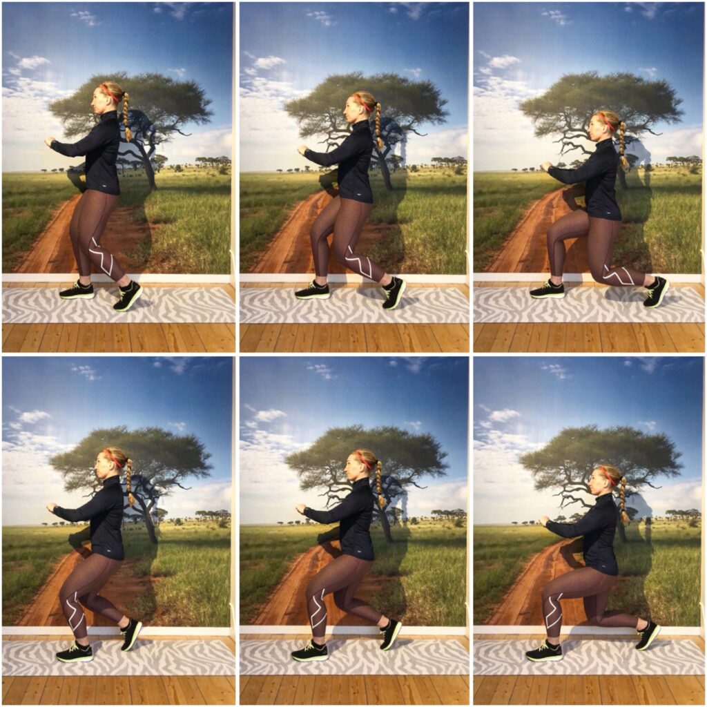 3-stegs utfall bakåt