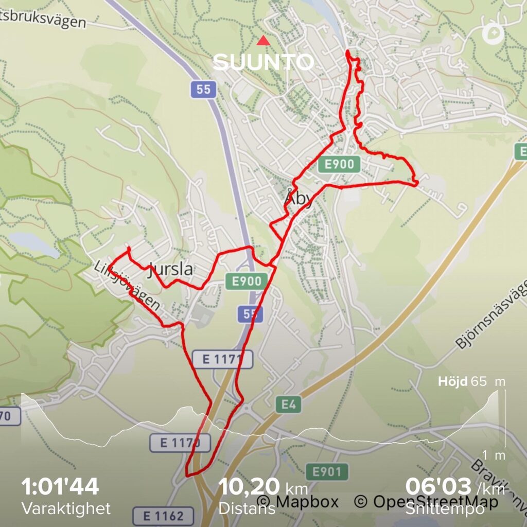 Söndagsmil bland vitsippor