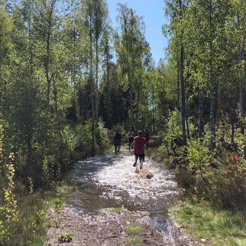 Stigen blev till en sjö