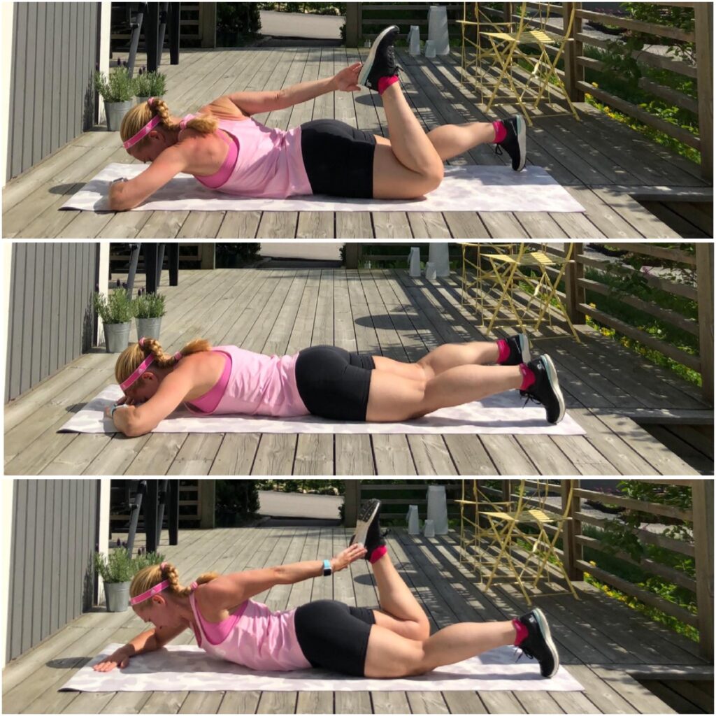 Rygglyft med fottouch