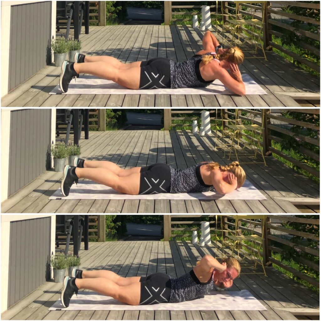 Rygglyft med vridning