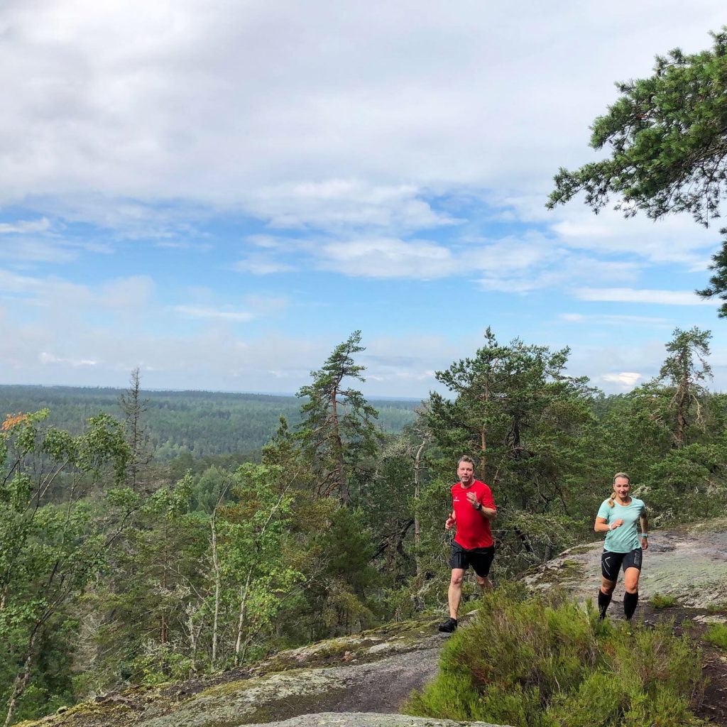 LÖpning på Jakobsdalsberget