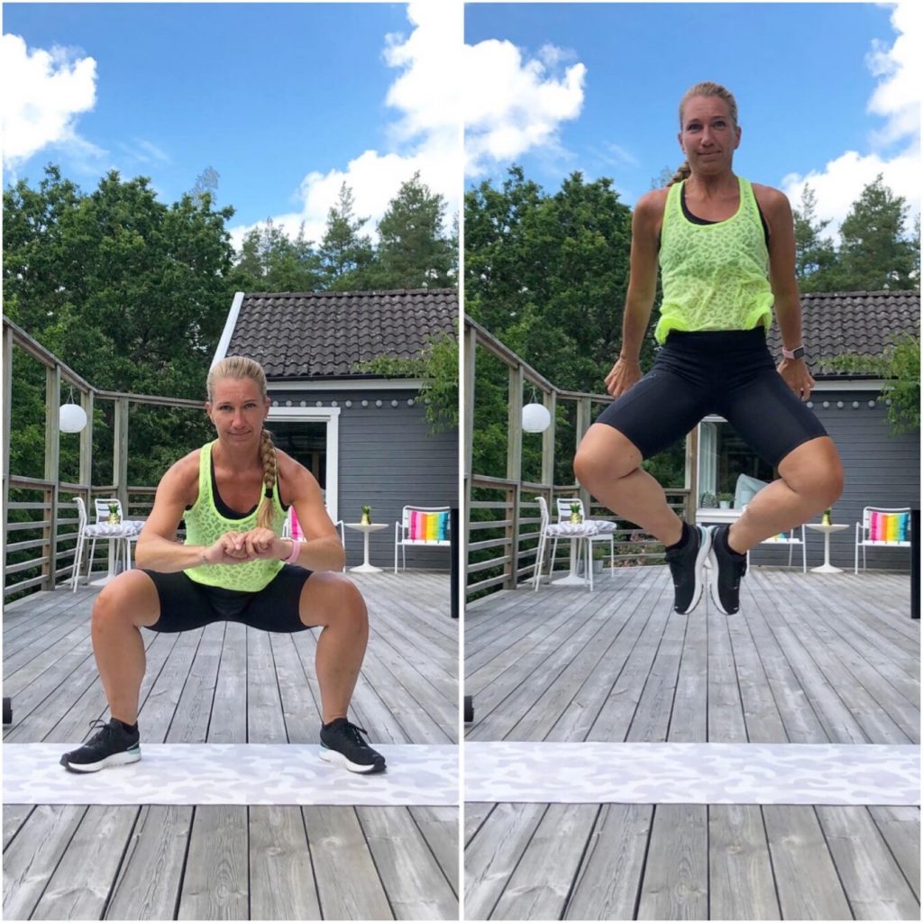 Sumosquat med hälklapp