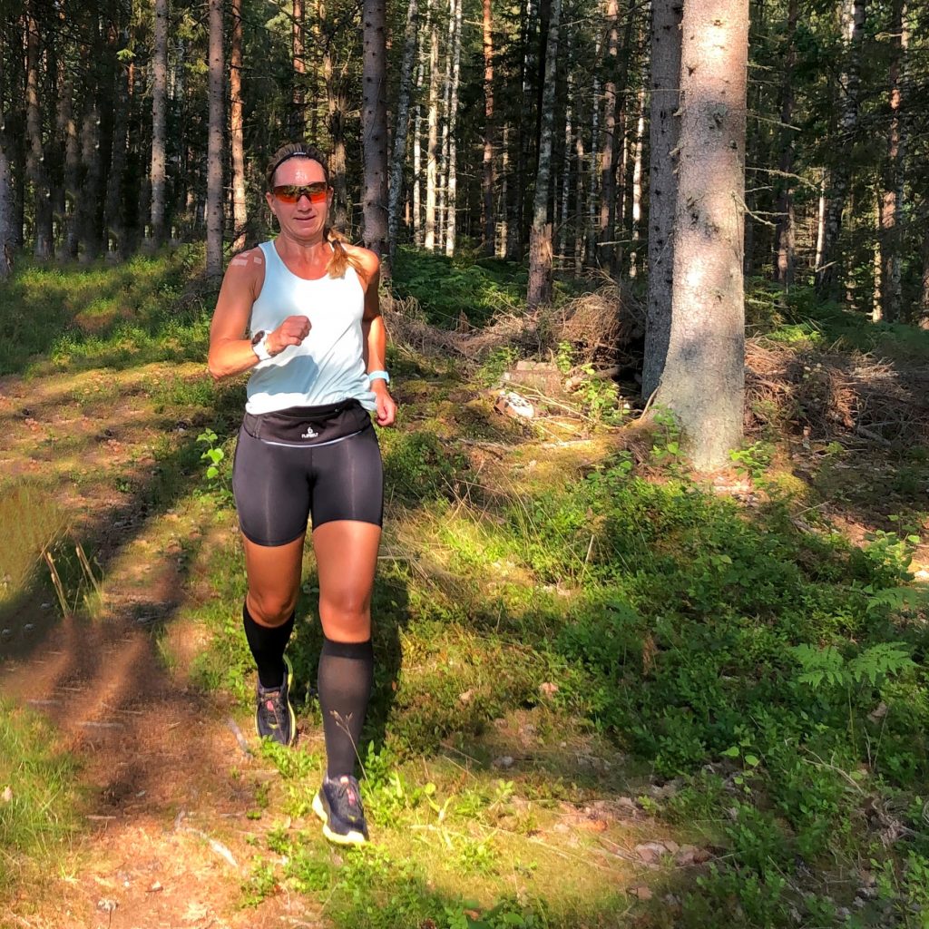 Löpning med Flipbelt