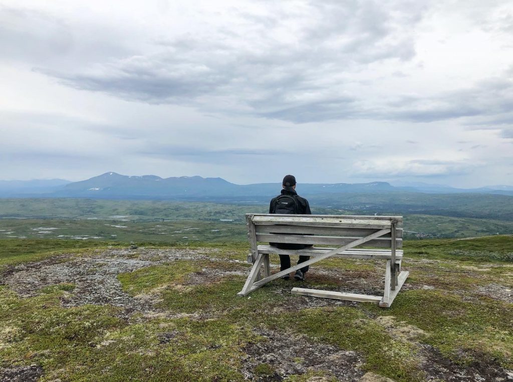 Toppen av Skurdalshöjden
