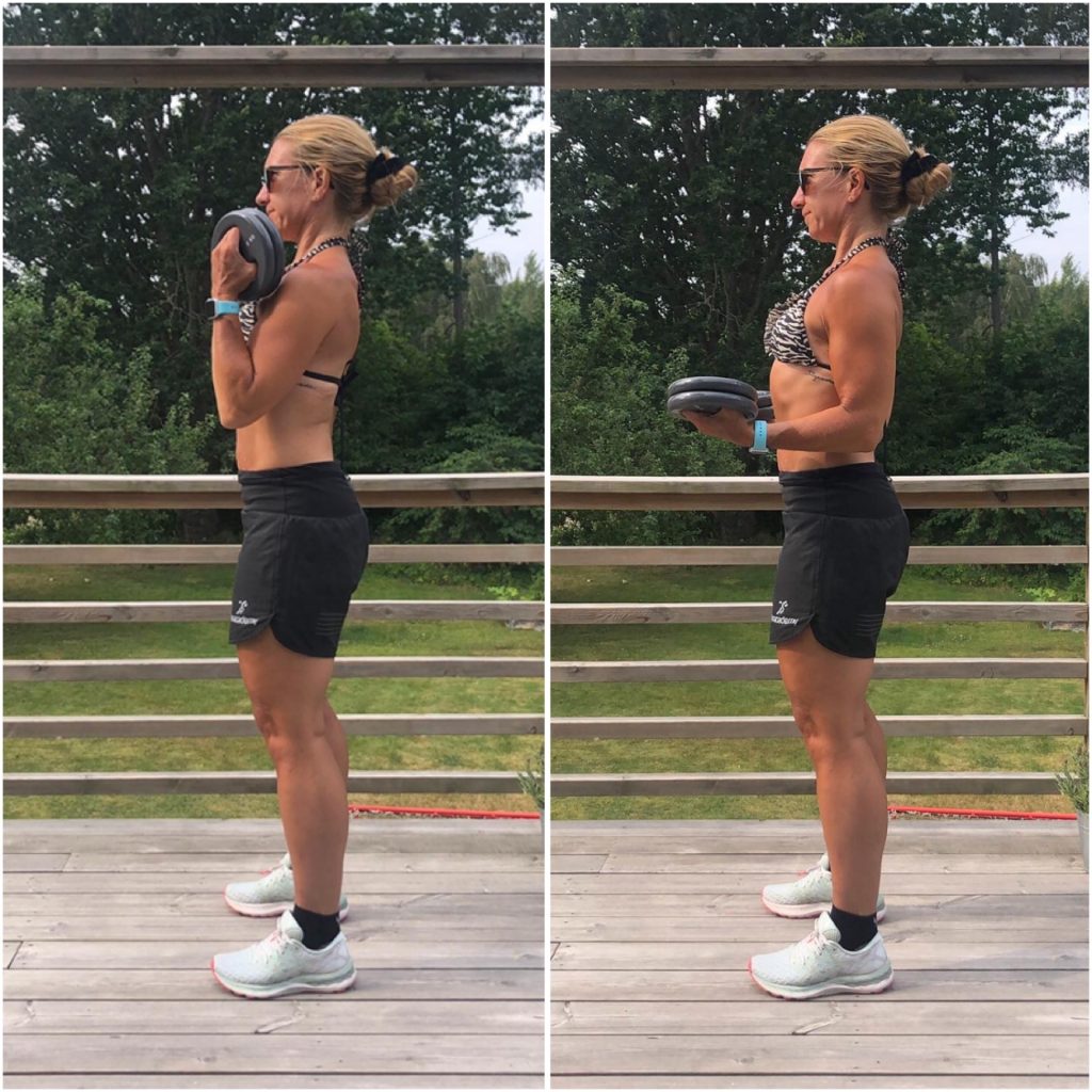 Biceps armstyrka