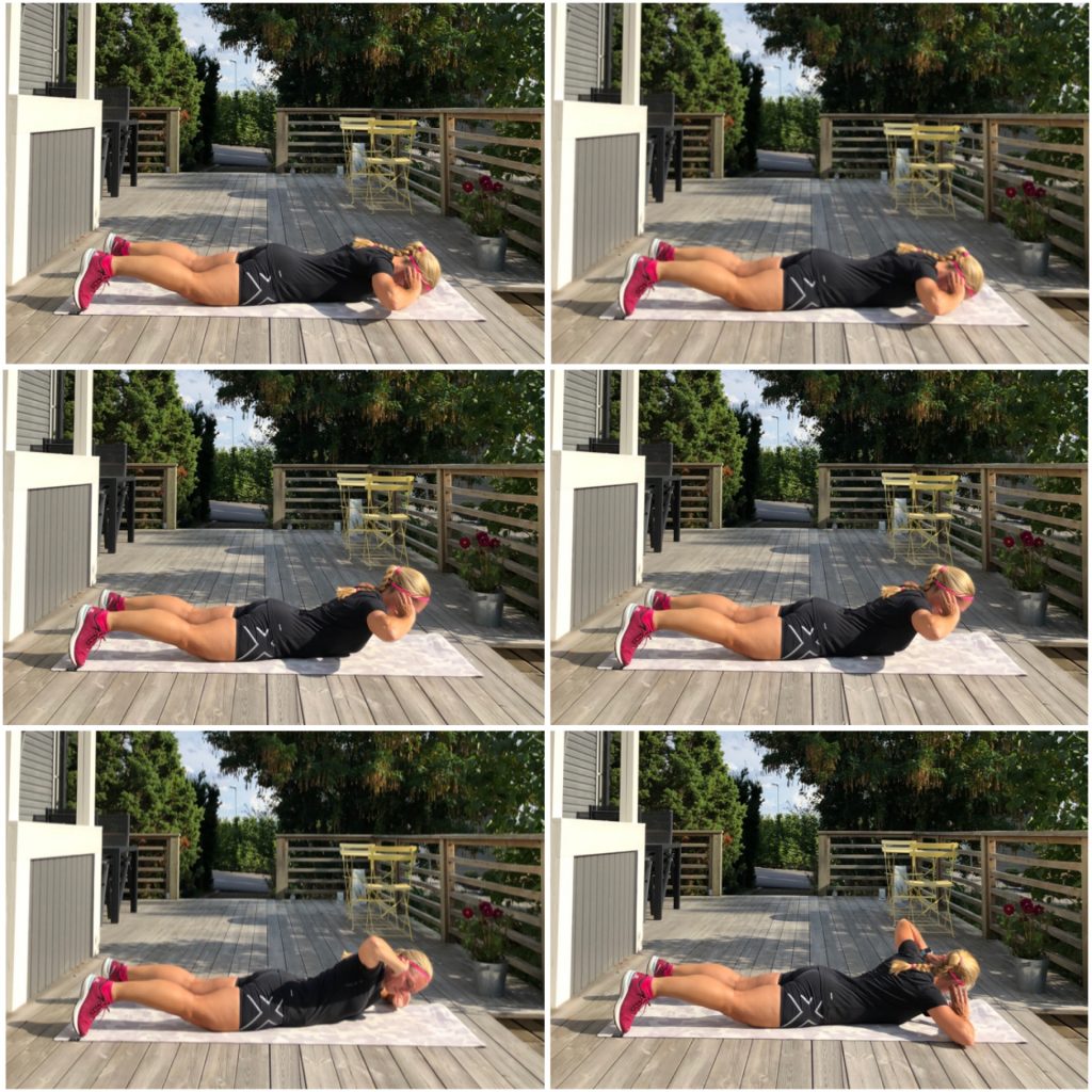 Rygglyft med vridning