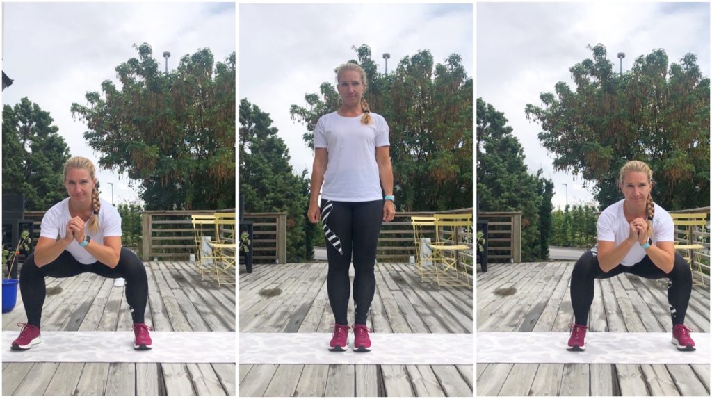 Squat in och ut