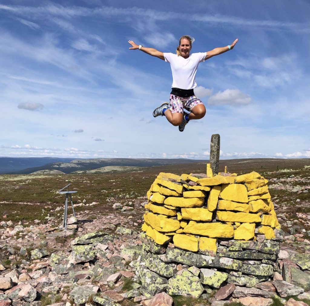 Hopp på toppen