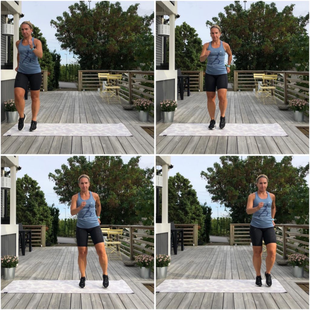 Snabba fötter i sidled