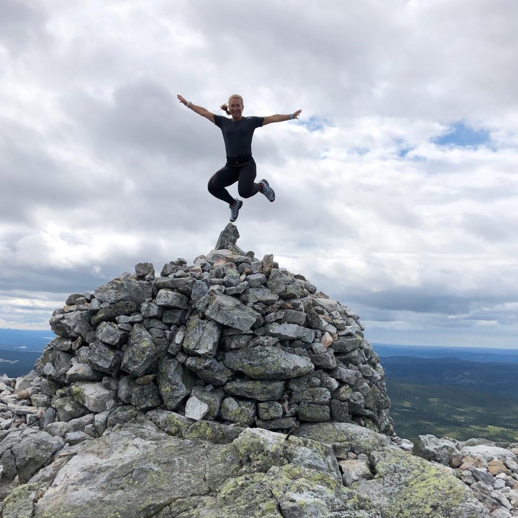 Hopp på toppen