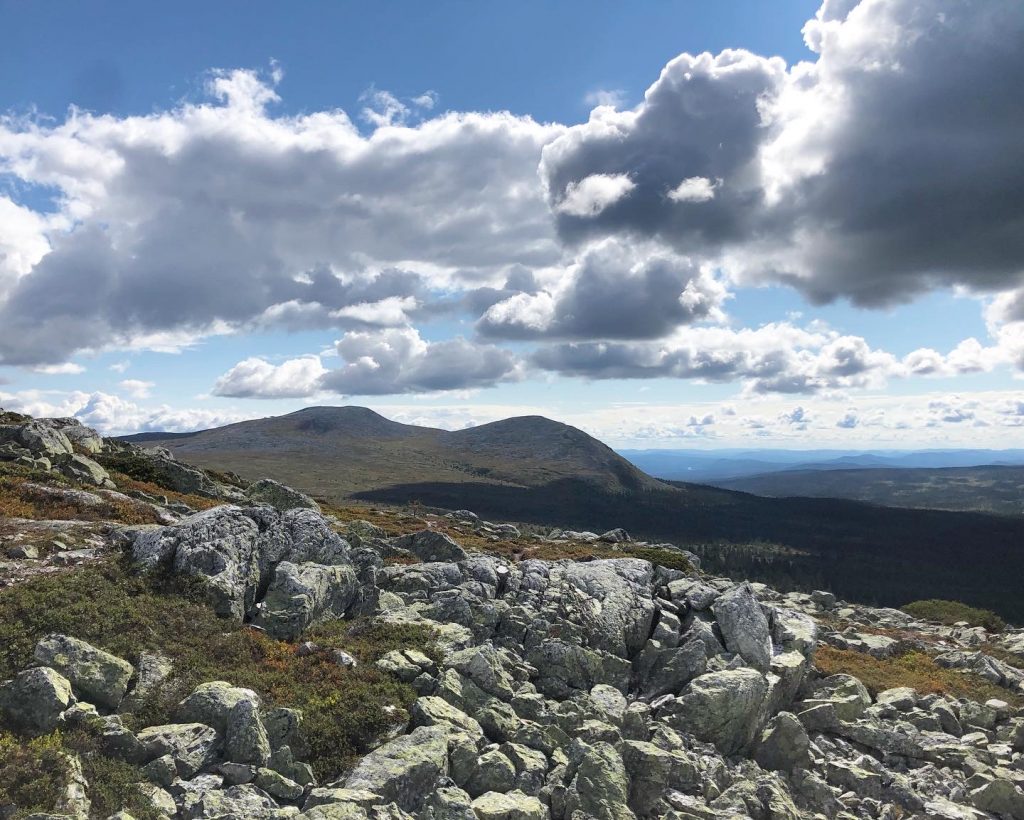 Utsikt från SKurufjellstjønna