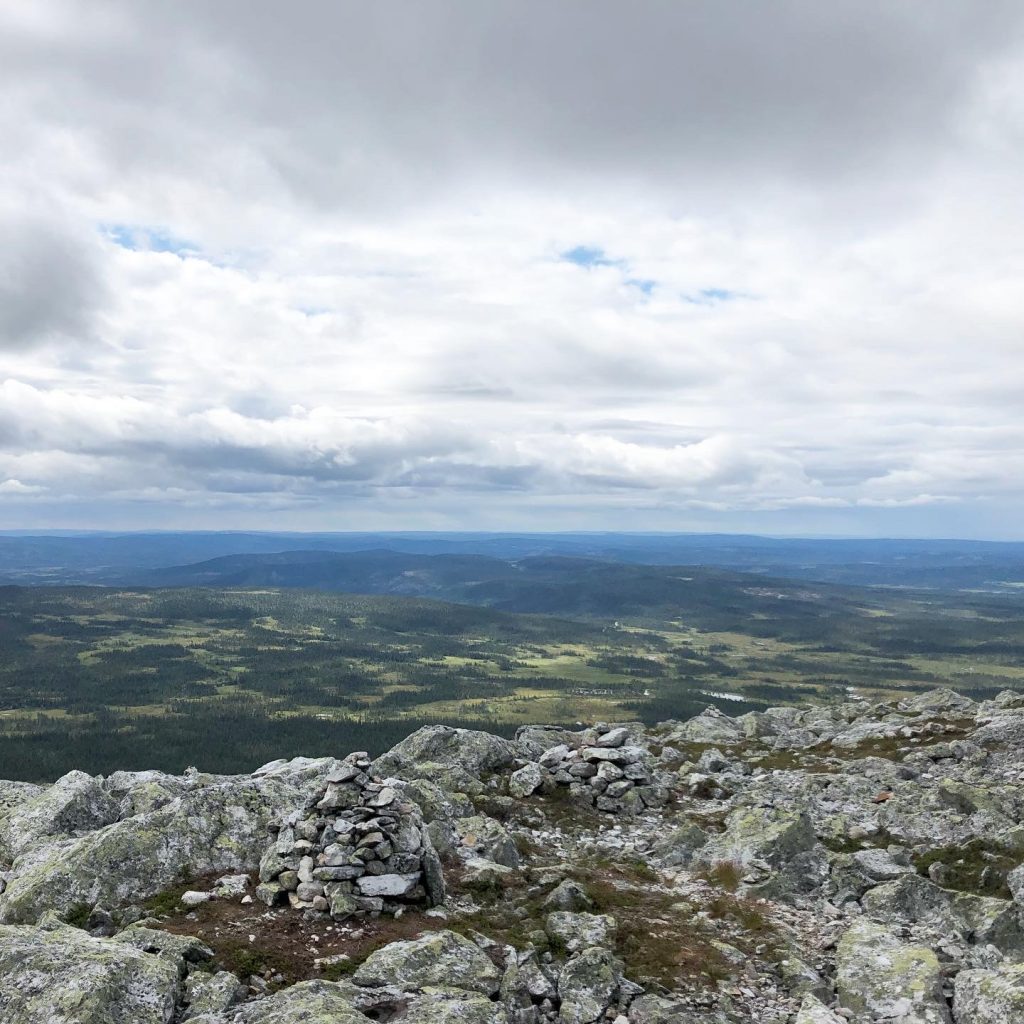 Utsikt från Trysiltoppen