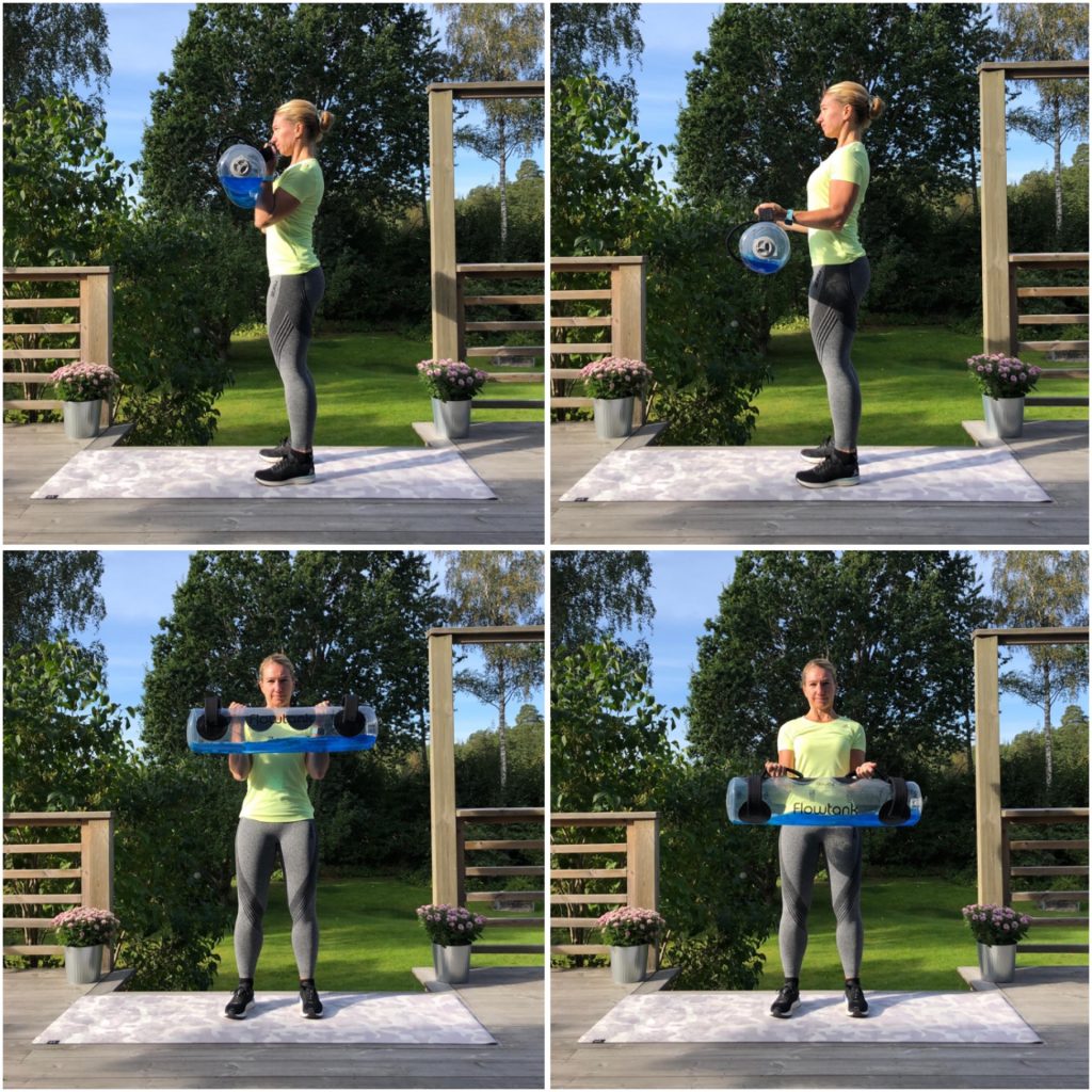 Biceps – axel till böjd i 90 grader