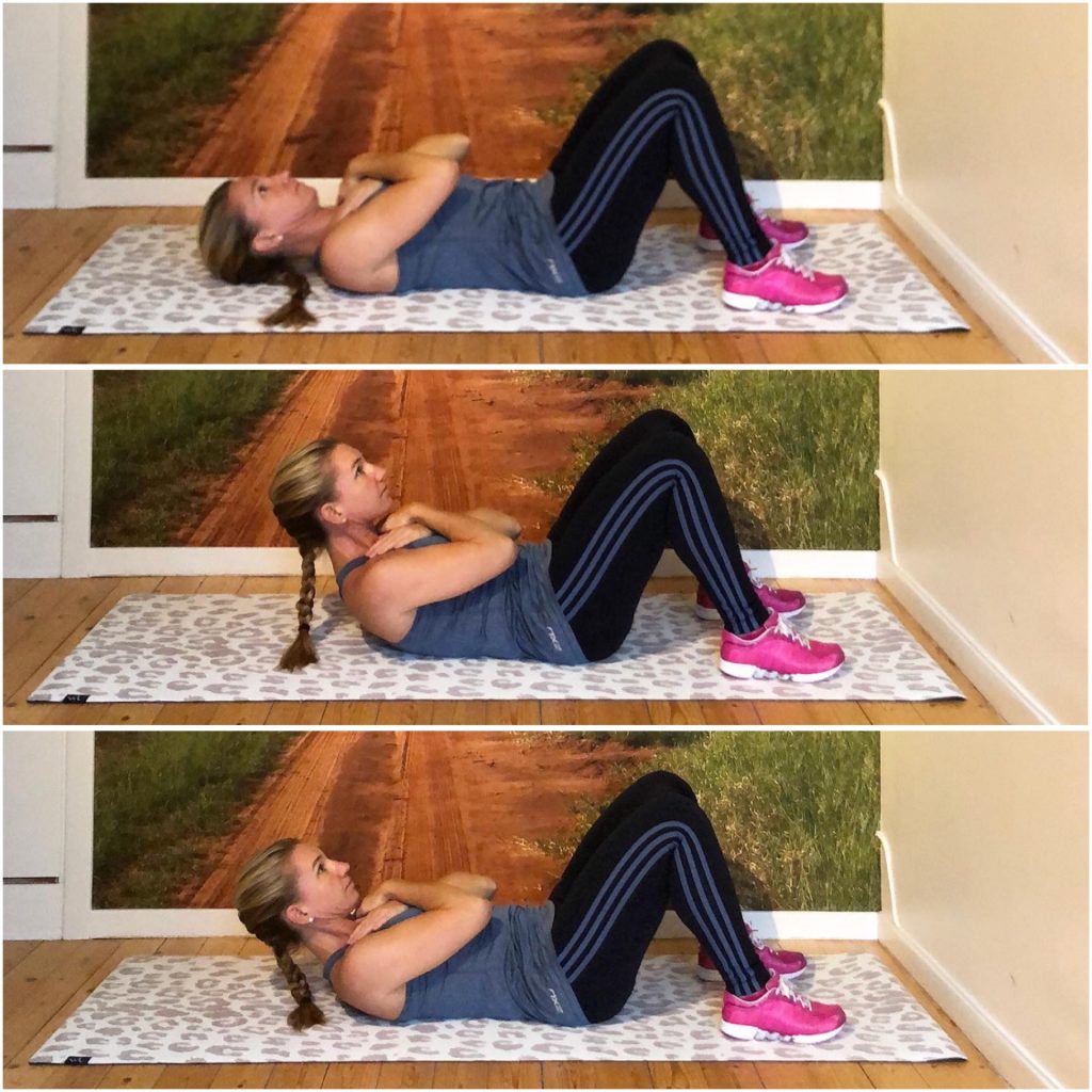 Crunches med gung