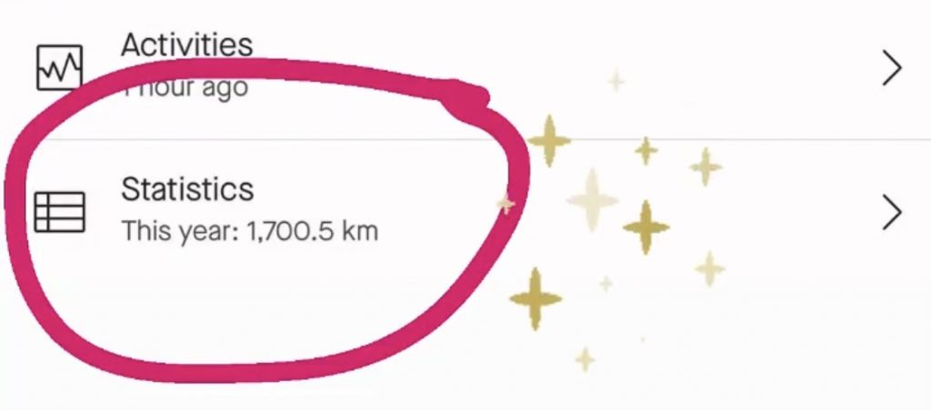 Årets sprungna km