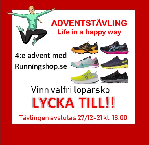 Fjärde advent vinn löparskor