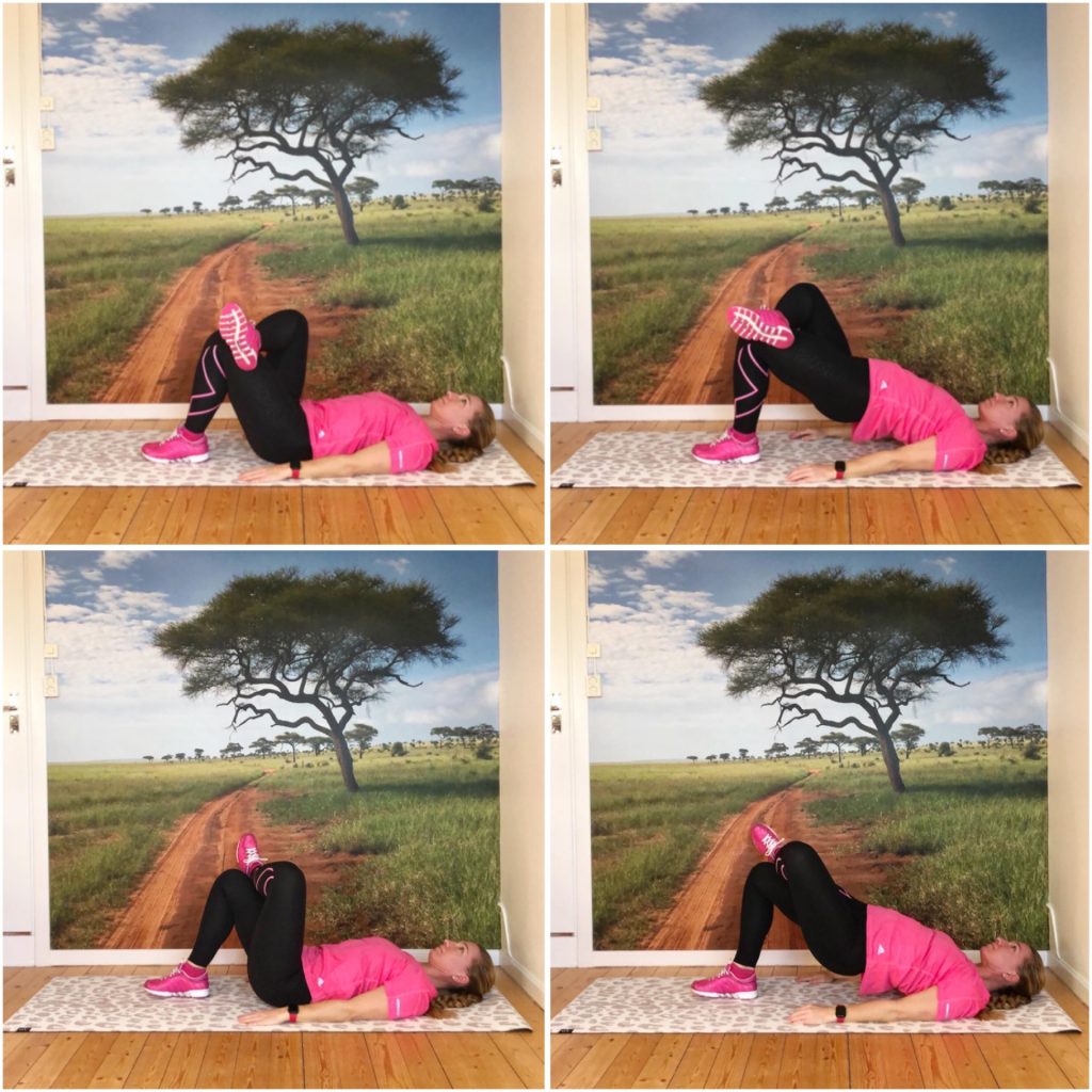 Höftlyft på ett ben