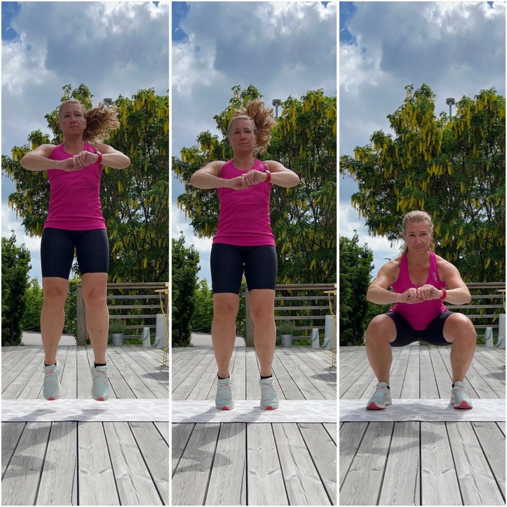 Dubbelstuds till squat