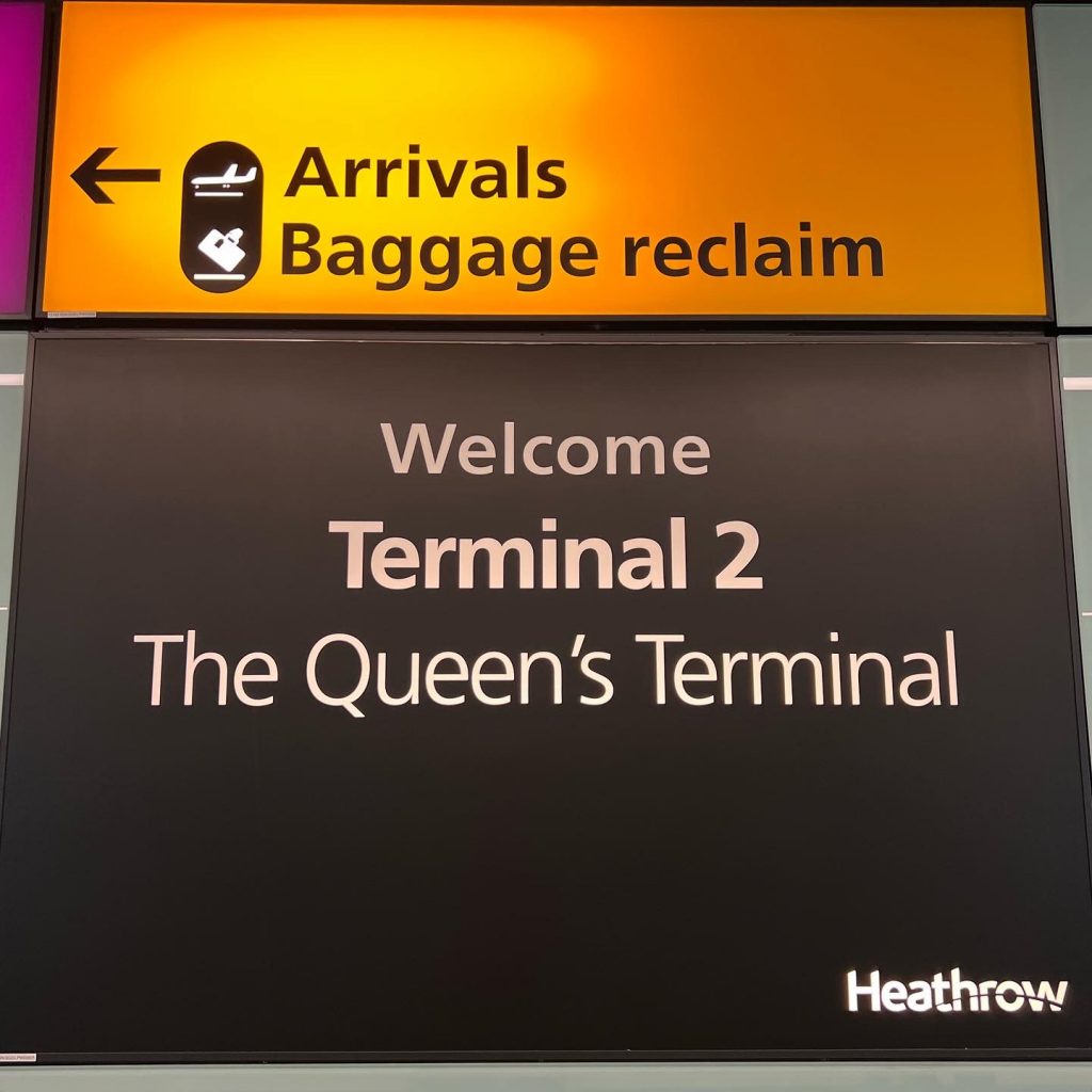 Mellanlandning i London