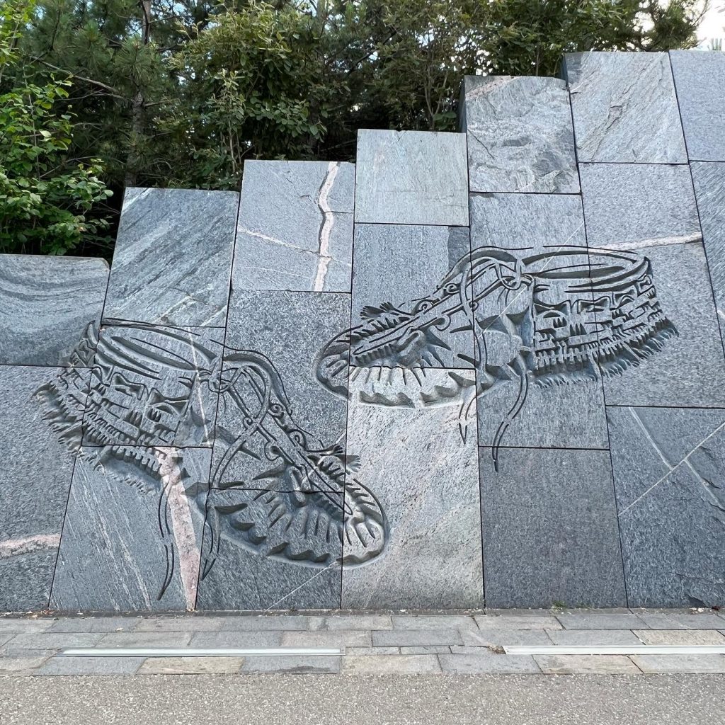 Joggingskor konstverk