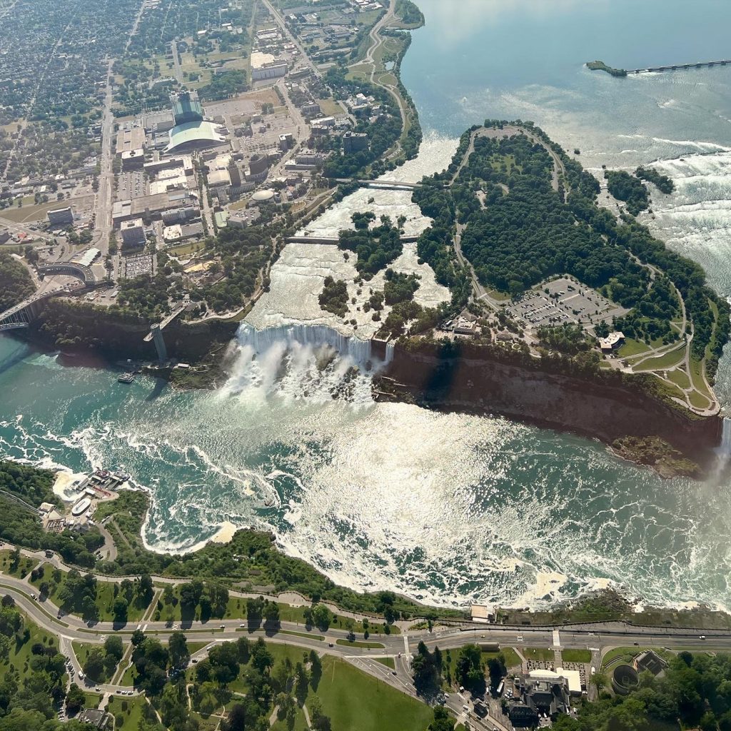 Niagarafallen uppifrån