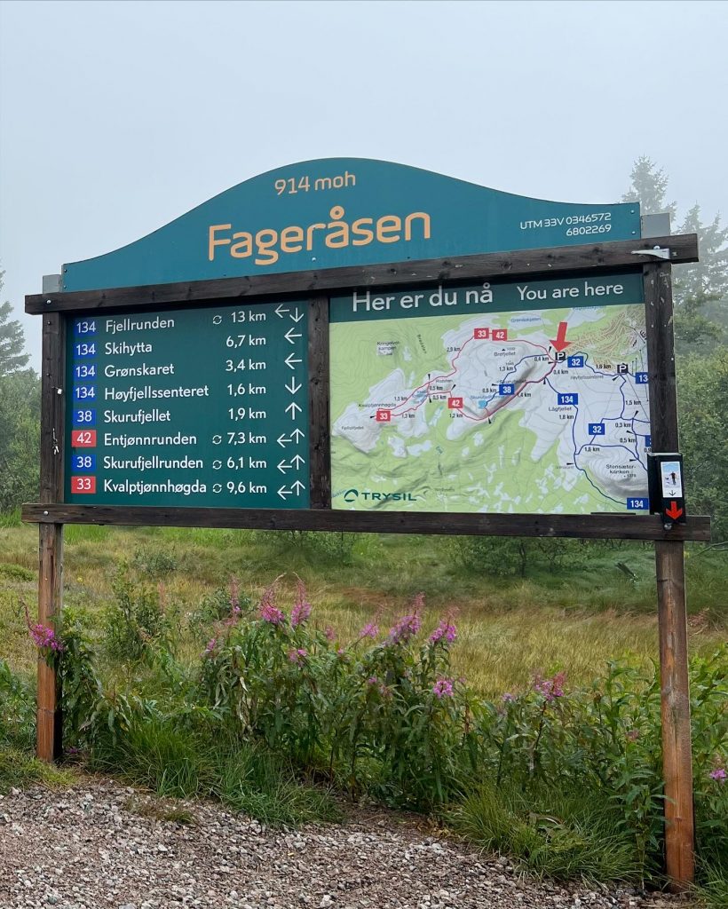 Fageråsen skylt