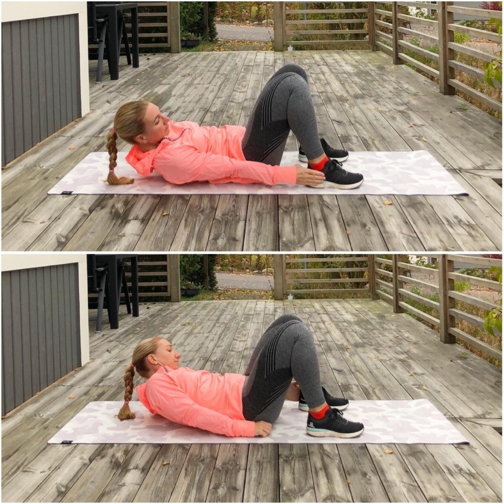 crunches med hältouch