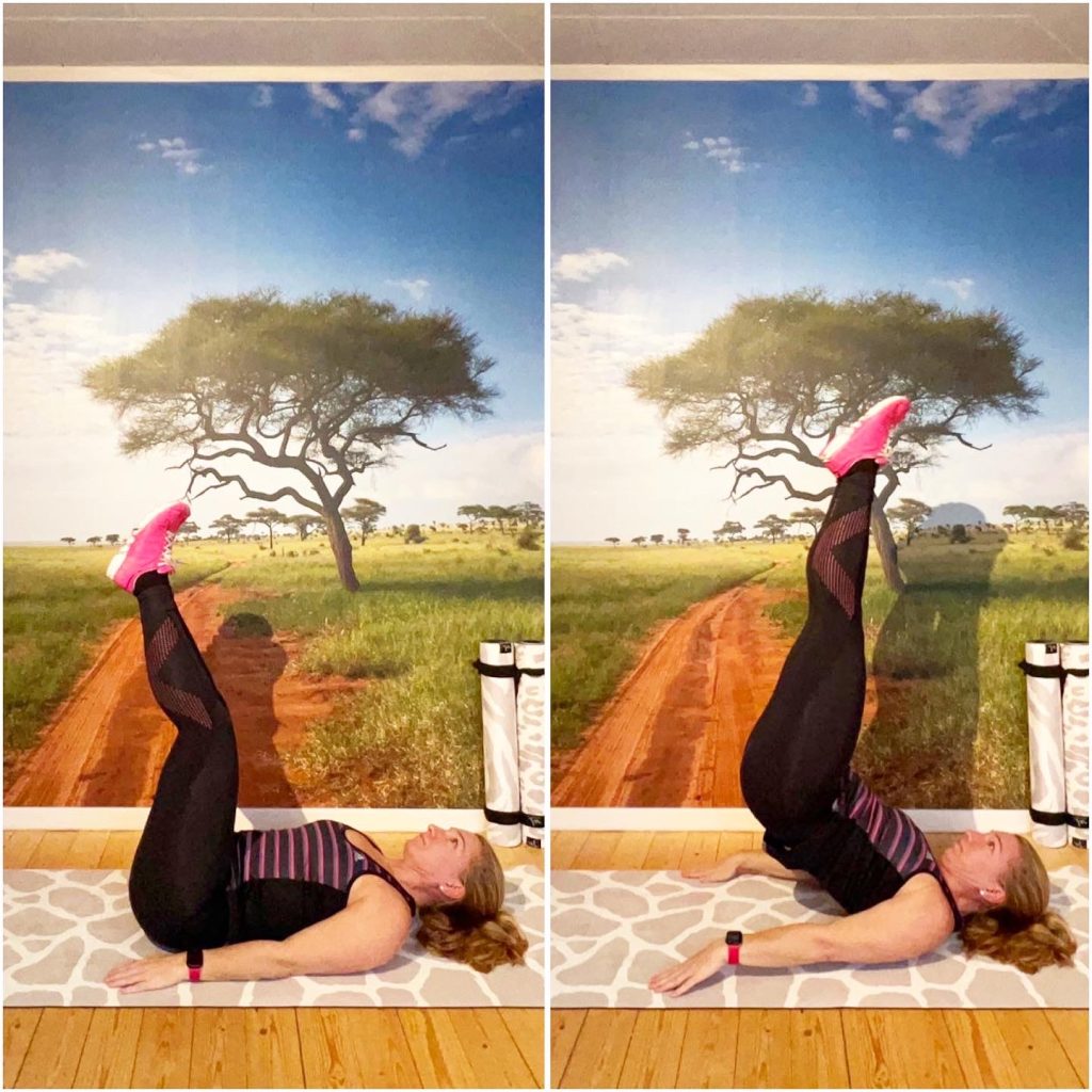 reverse crunches