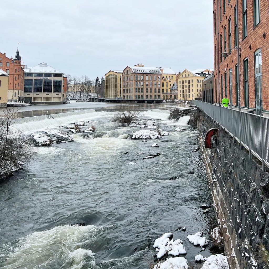 Industrilandskapet i Norrköping