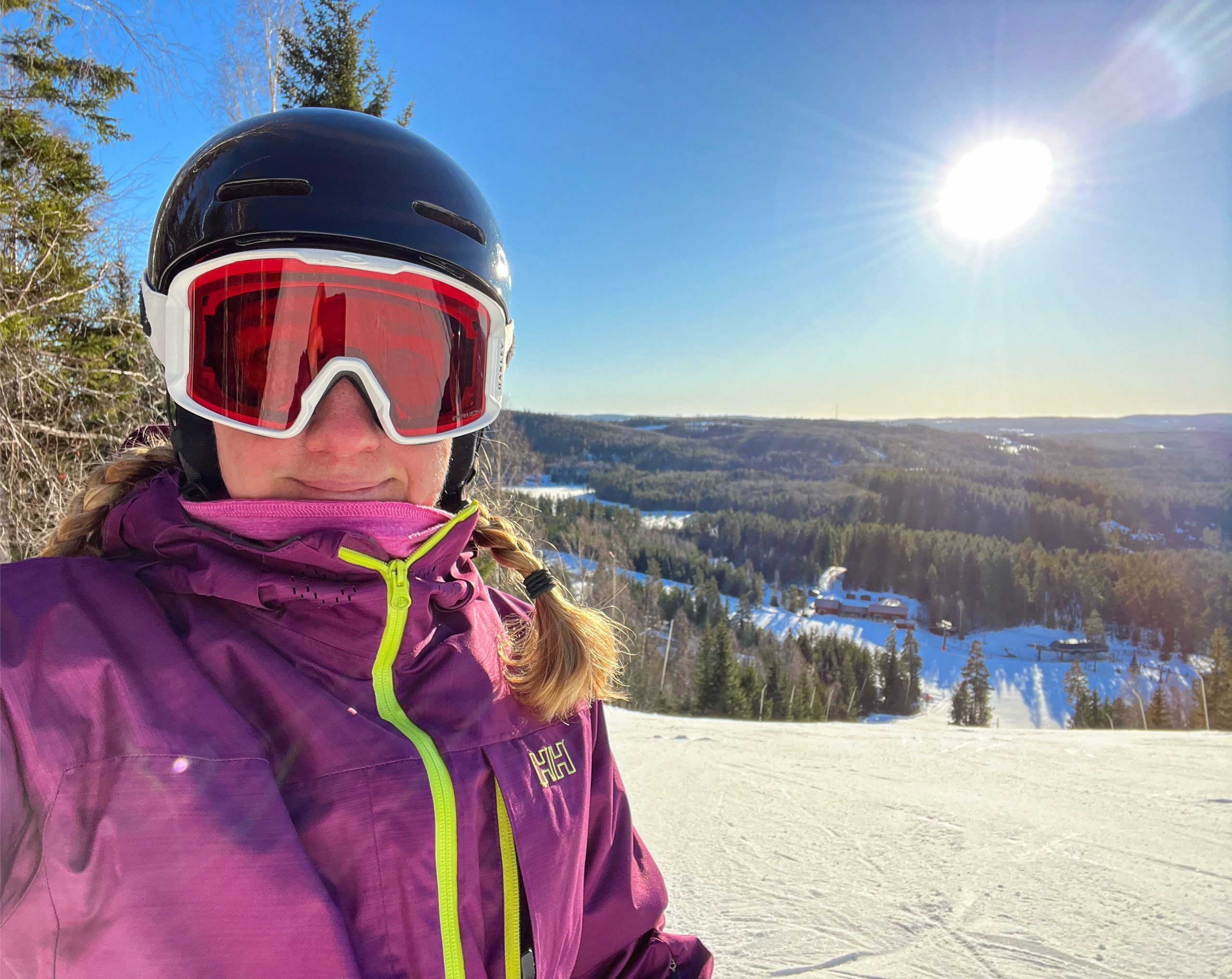 Skidåkning i Romme