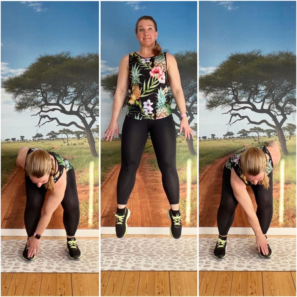 Jumpsquats med touch